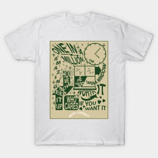 Who Cares? Poster (Tracklist) - Rex Orange County T-Shirt